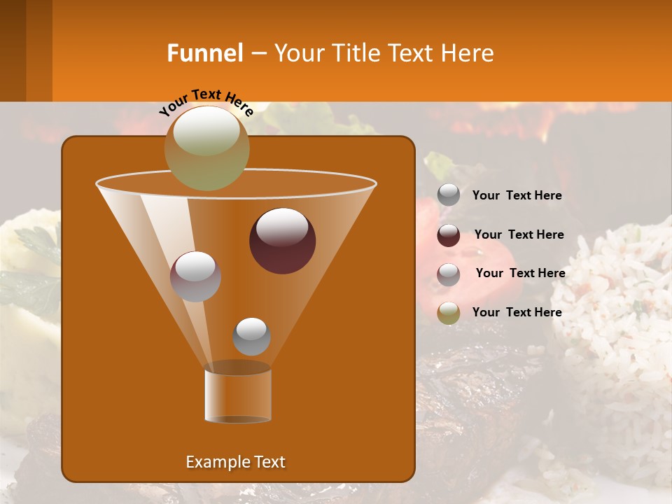 Beef Barbecue Chop PowerPoint Template