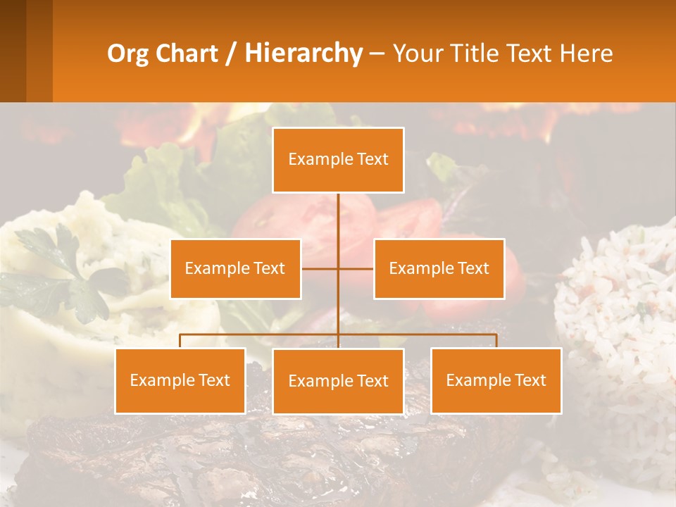 Beef Barbecue Chop PowerPoint Template