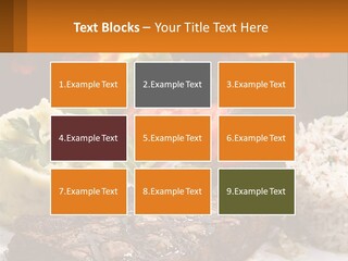 Beef Barbecue Chop PowerPoint Template