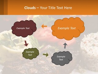 Beef Barbecue Chop PowerPoint Template