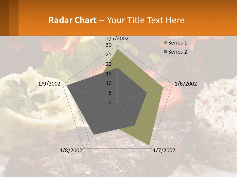 Beef Barbecue Chop PowerPoint Template