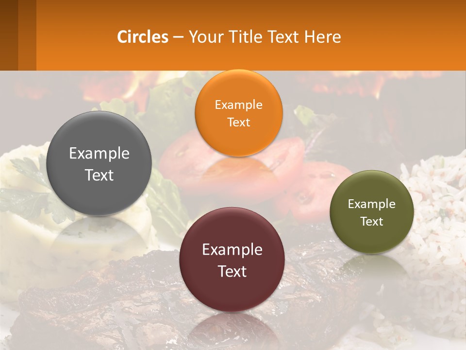 Beef Barbecue Chop PowerPoint Template