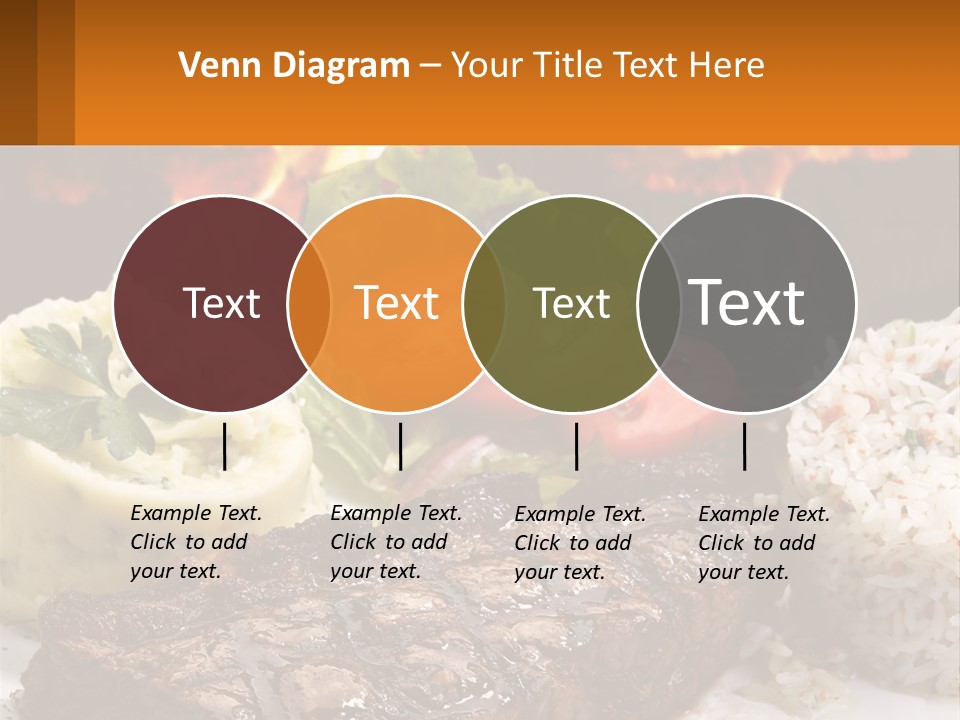 Beef Barbecue Chop PowerPoint Template
