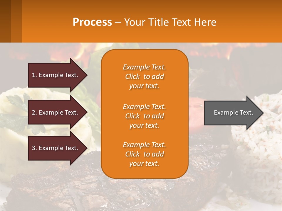 Beef Barbecue Chop PowerPoint Template