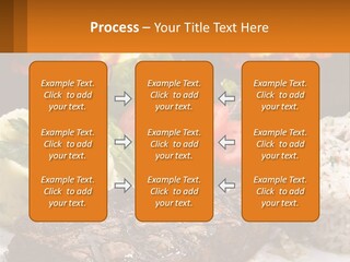 Beef Barbecue Chop PowerPoint Template