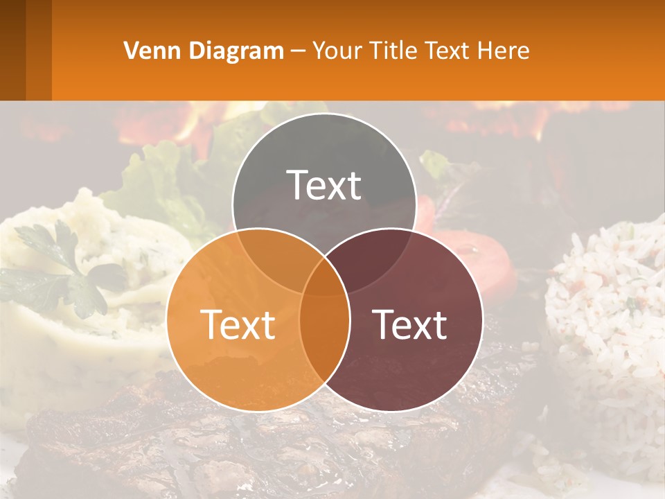 Beef Barbecue Chop PowerPoint Template