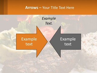 Beef Barbecue Chop PowerPoint Template