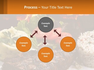 Beef Barbecue Chop PowerPoint Template