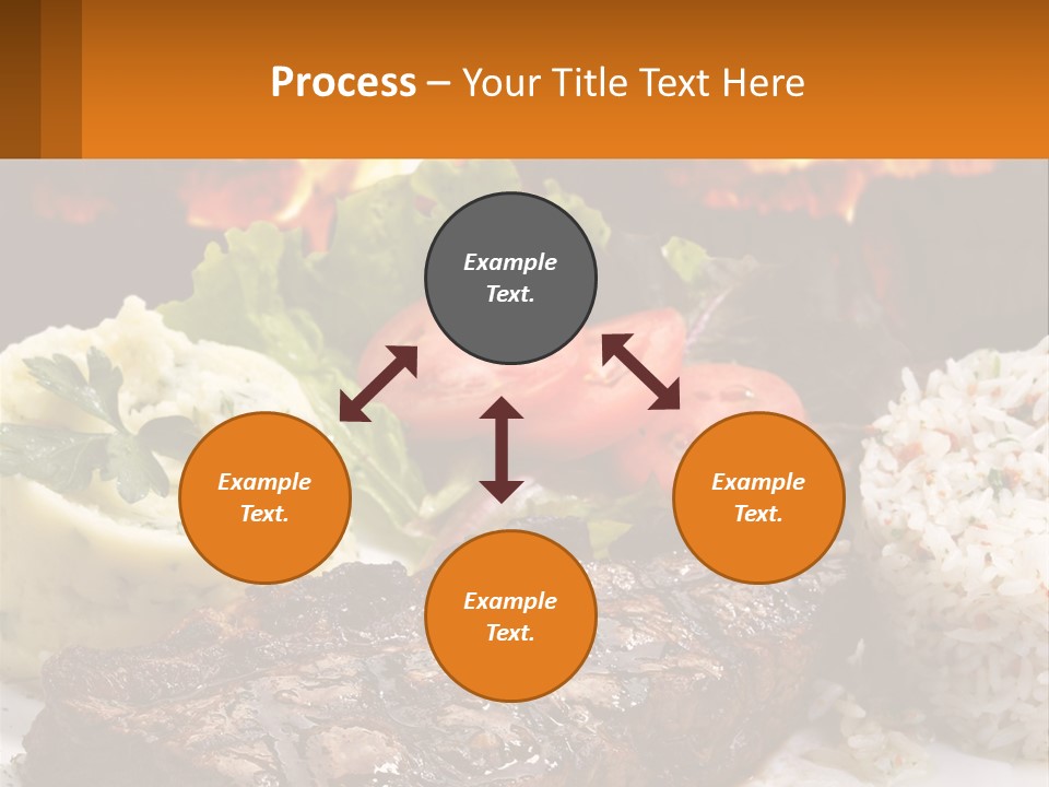 Beef Barbecue Chop PowerPoint Template