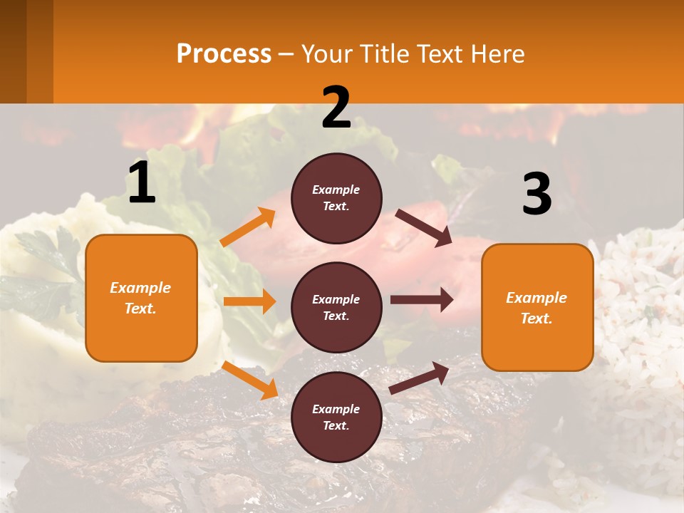 Beef Barbecue Chop PowerPoint Template