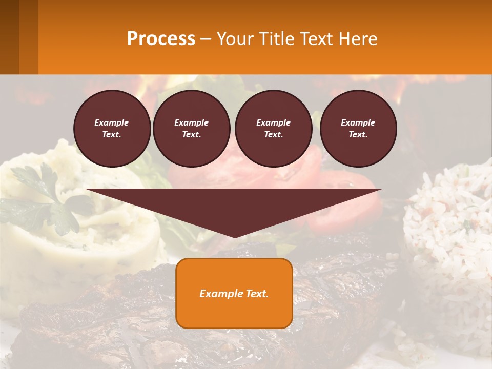 Beef Barbecue Chop PowerPoint Template