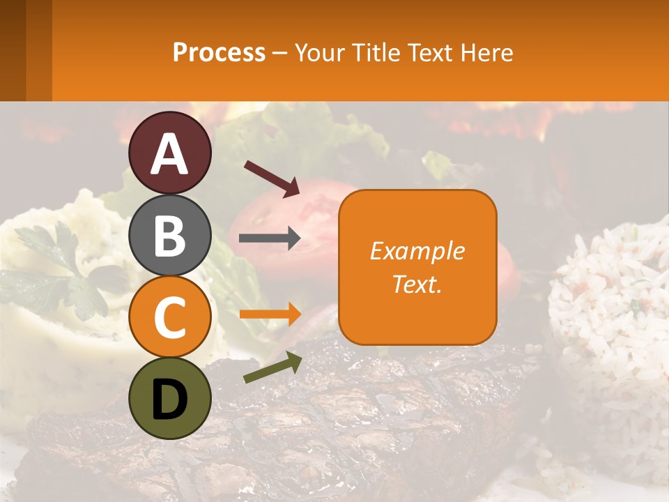 Beef Barbecue Chop PowerPoint Template