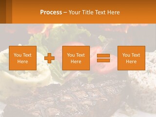 Beef Barbecue Chop PowerPoint Template