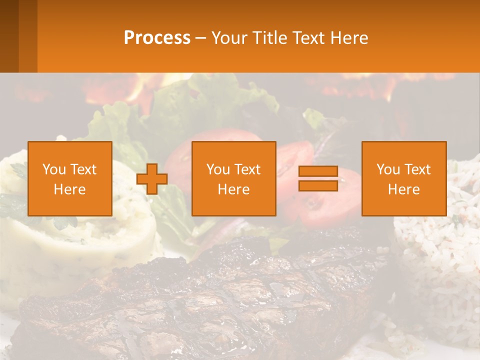 Beef Barbecue Chop PowerPoint Template