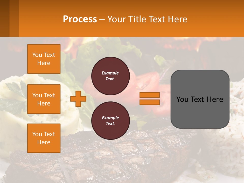 Beef Barbecue Chop PowerPoint Template
