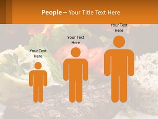 Beef Barbecue Chop PowerPoint Template