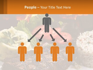 Beef Barbecue Chop PowerPoint Template