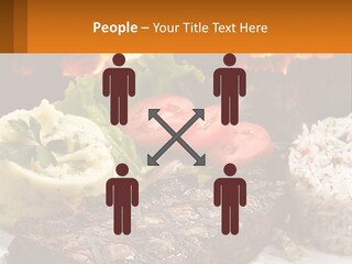 Beef Barbecue Chop PowerPoint Template