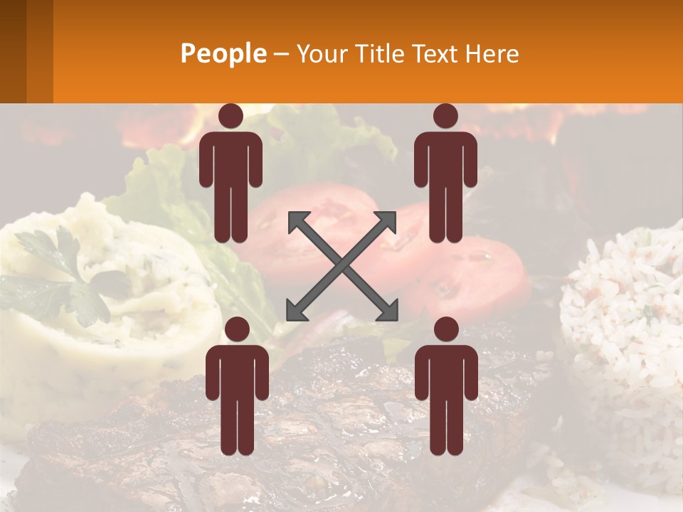 Beef Barbecue Chop PowerPoint Template