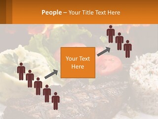 Beef Barbecue Chop PowerPoint Template