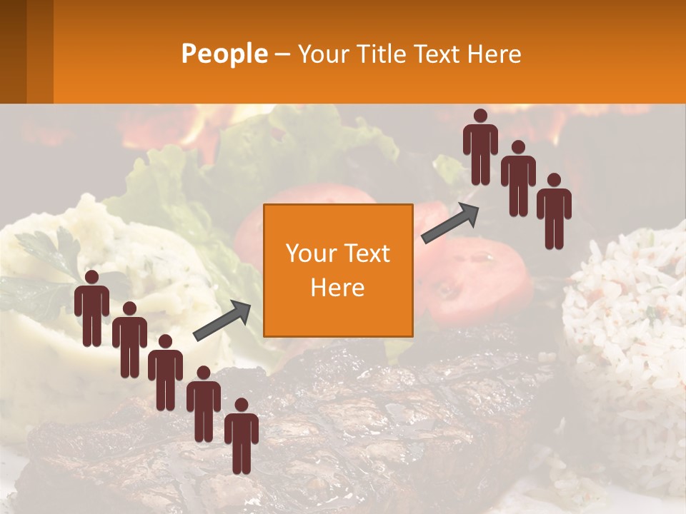 Beef Barbecue Chop PowerPoint Template