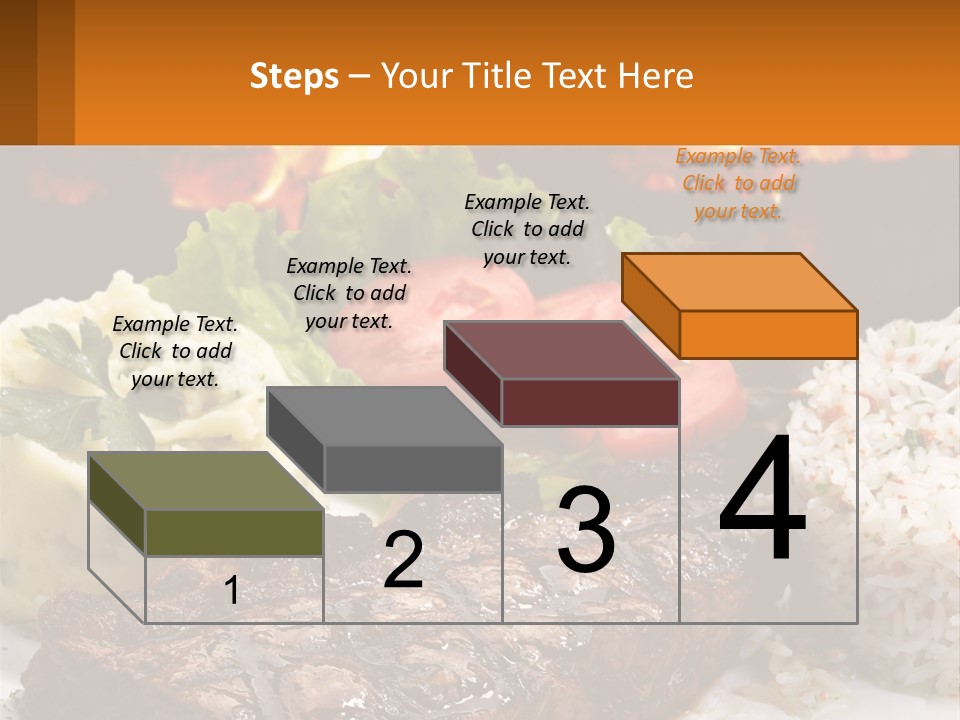 Beef Barbecue Chop PowerPoint Template