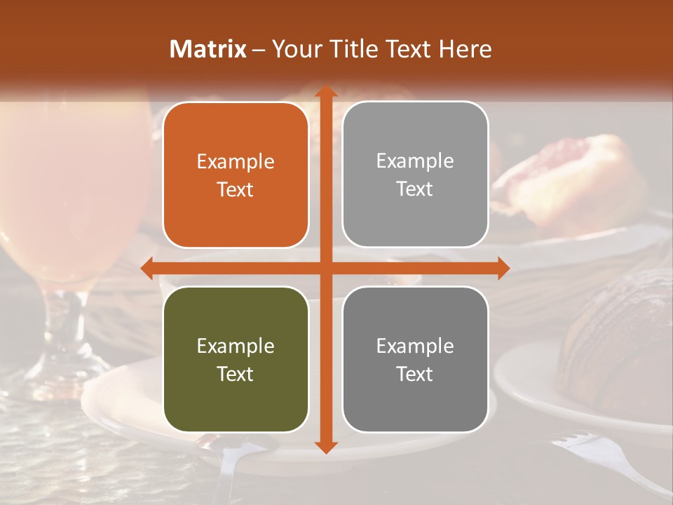 Peanut Calorie Cheese PowerPoint Template