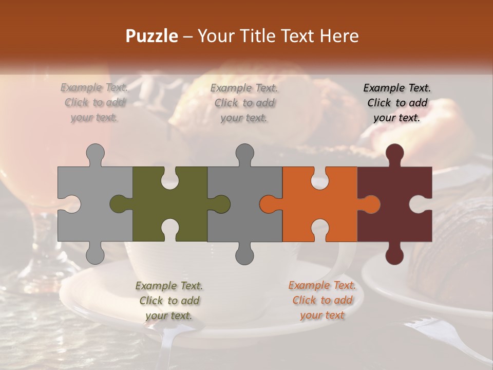 Peanut Calorie Cheese PowerPoint Template