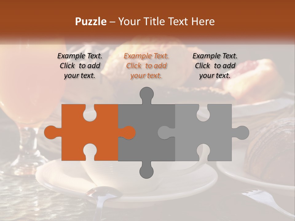 Peanut Calorie Cheese PowerPoint Template