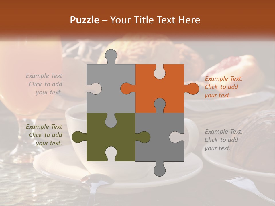 Peanut Calorie Cheese PowerPoint Template