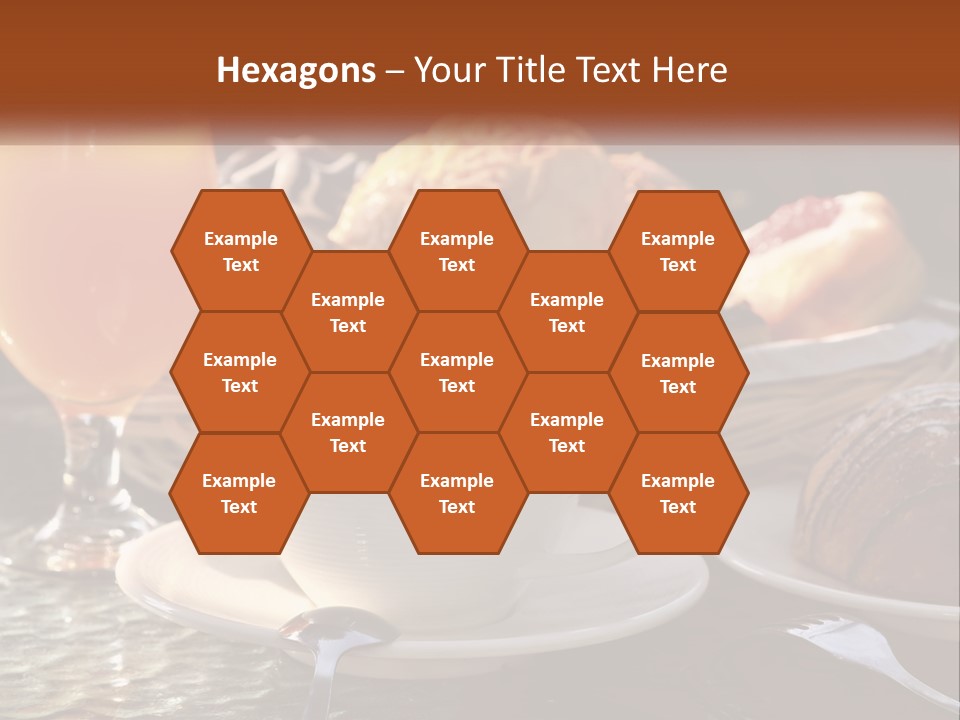 Peanut Calorie Cheese PowerPoint Template