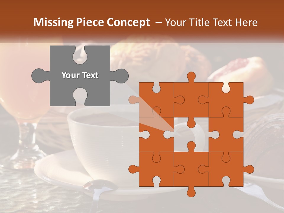 Peanut Calorie Cheese PowerPoint Template