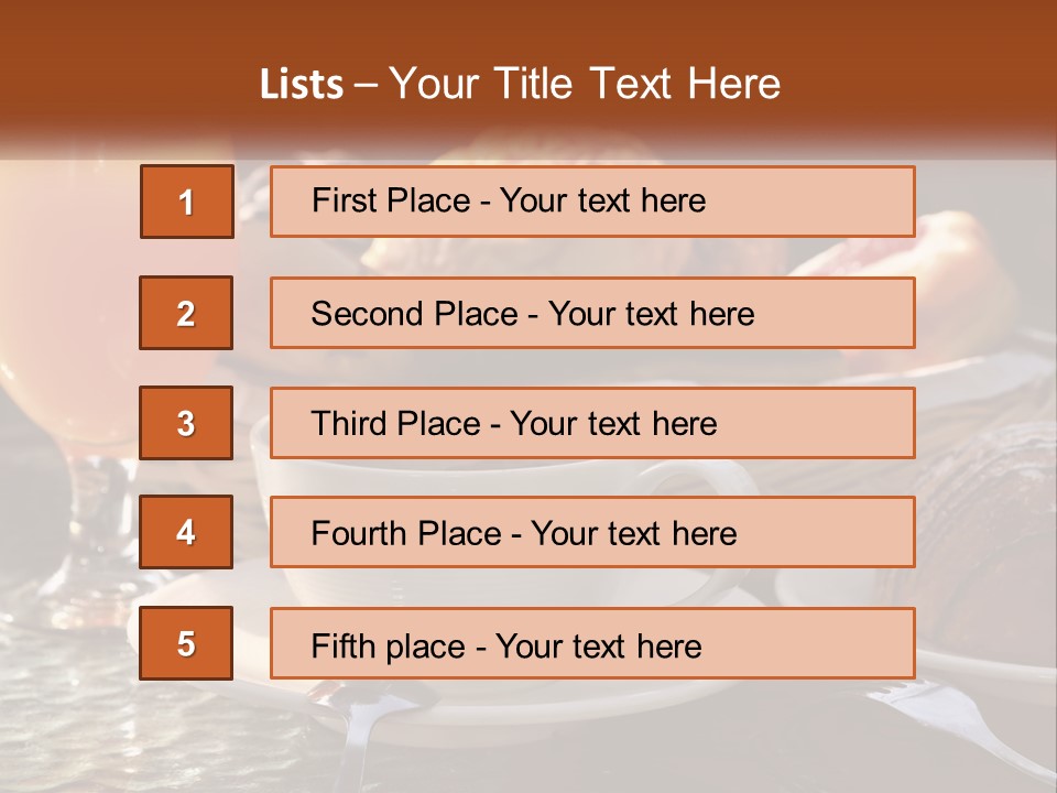 Peanut Calorie Cheese PowerPoint Template