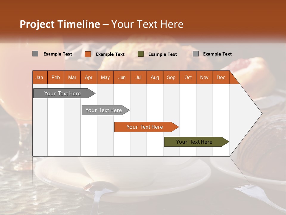 Peanut Calorie Cheese PowerPoint Template