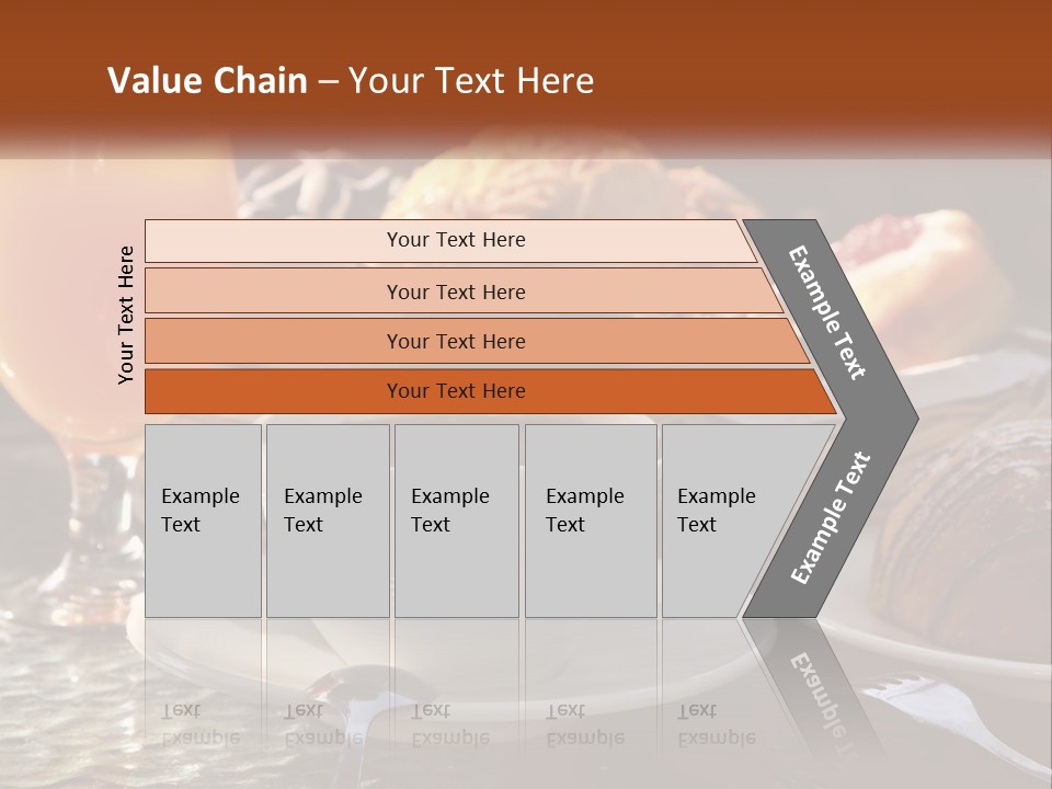 Peanut Calorie Cheese PowerPoint Template