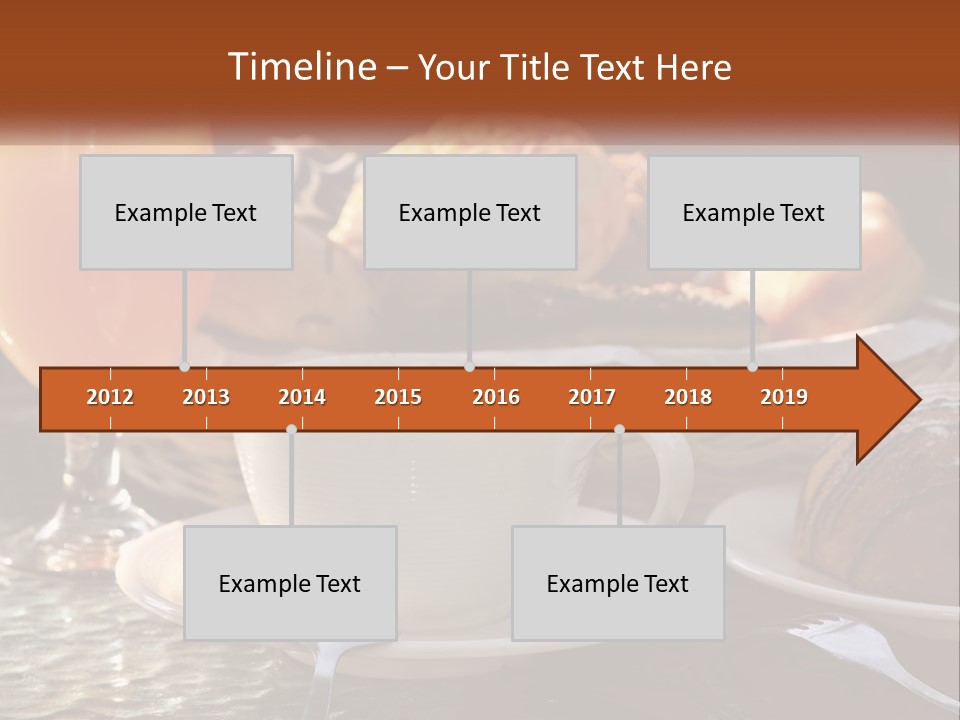 Peanut Calorie Cheese PowerPoint Template
