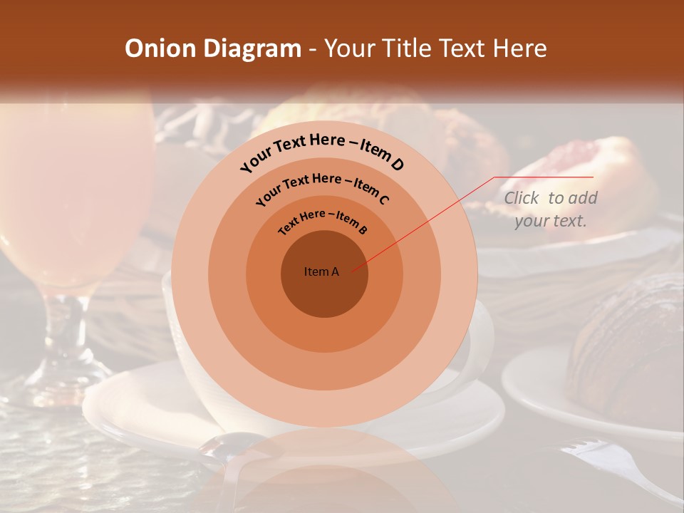 Peanut Calorie Cheese PowerPoint Template