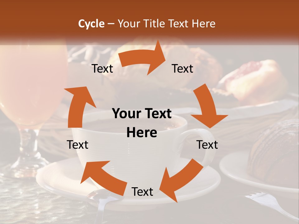 Peanut Calorie Cheese PowerPoint Template