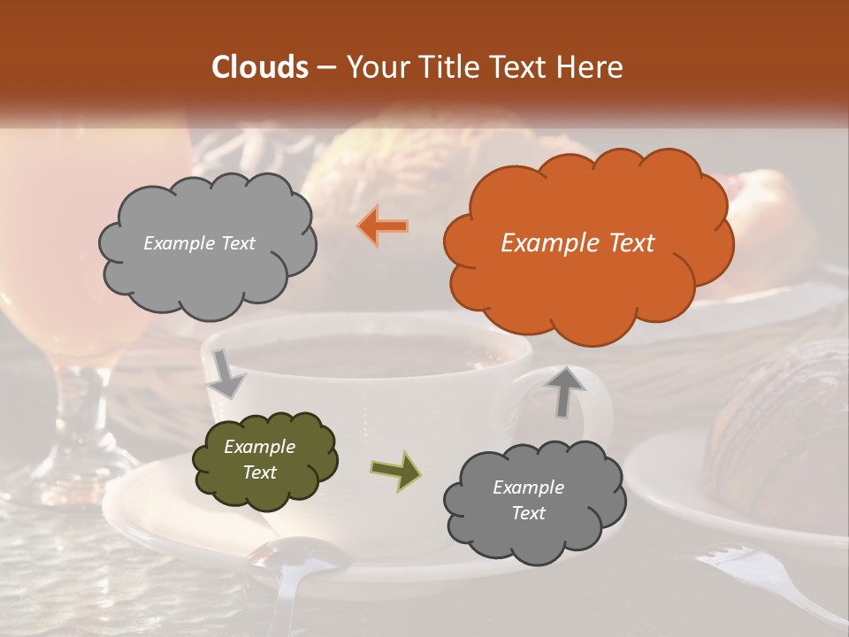 Peanut Calorie Cheese PowerPoint Template