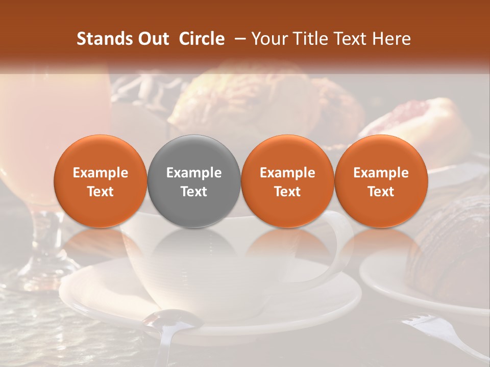 Peanut Calorie Cheese PowerPoint Template