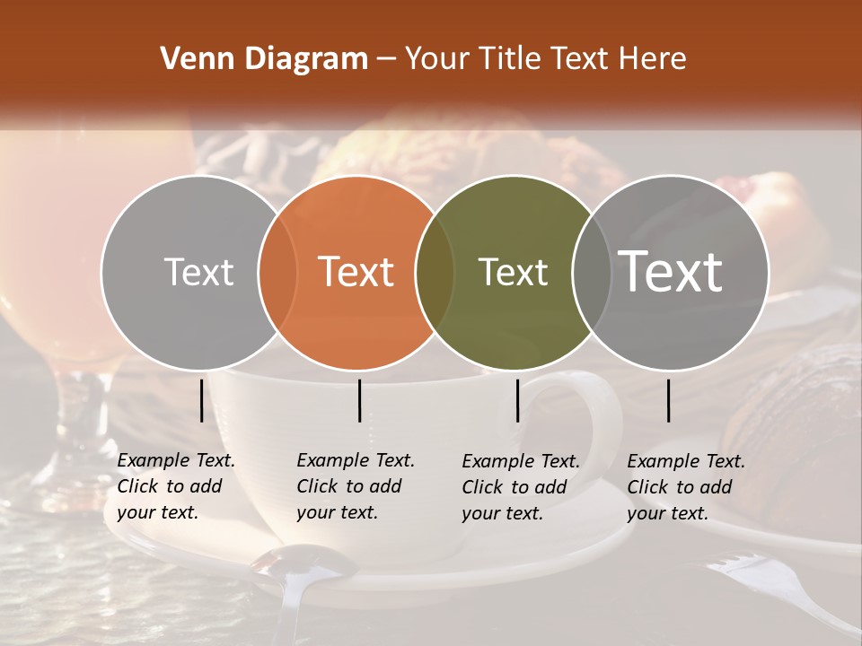 Peanut Calorie Cheese PowerPoint Template