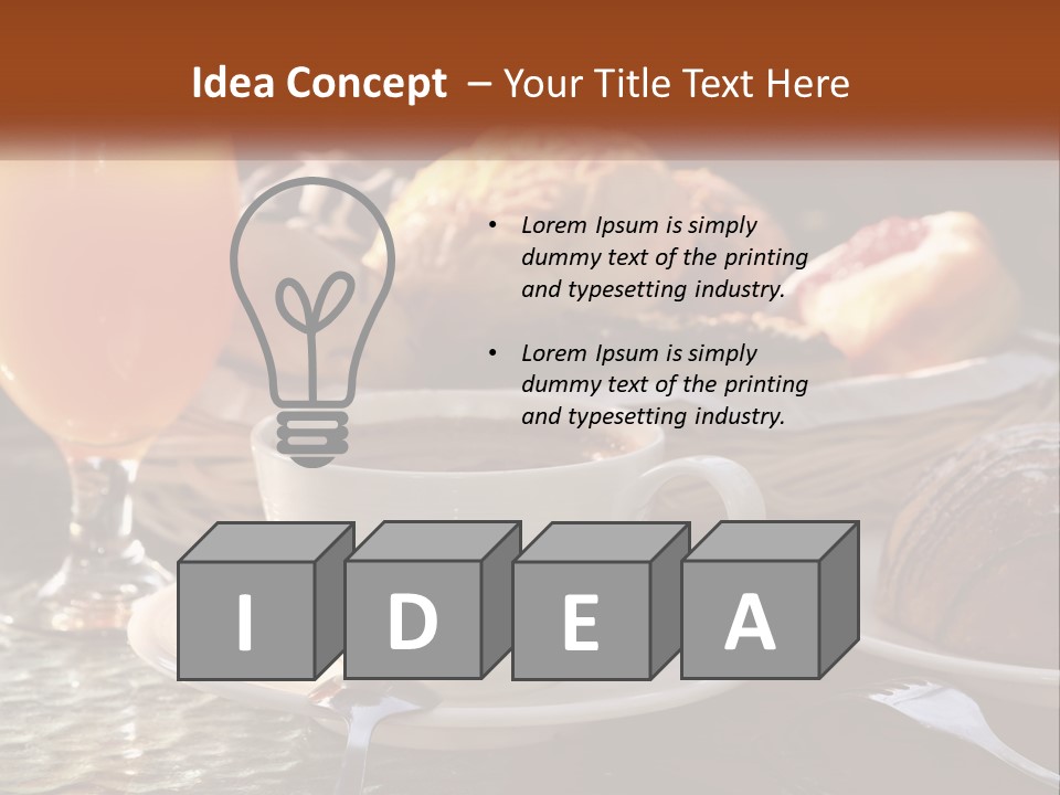 Peanut Calorie Cheese PowerPoint Template