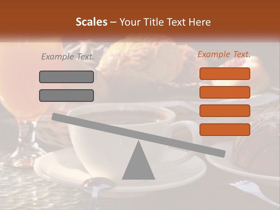 Peanut Calorie Cheese PowerPoint Template