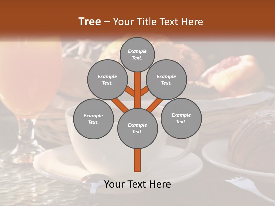 Peanut Calorie Cheese PowerPoint Template