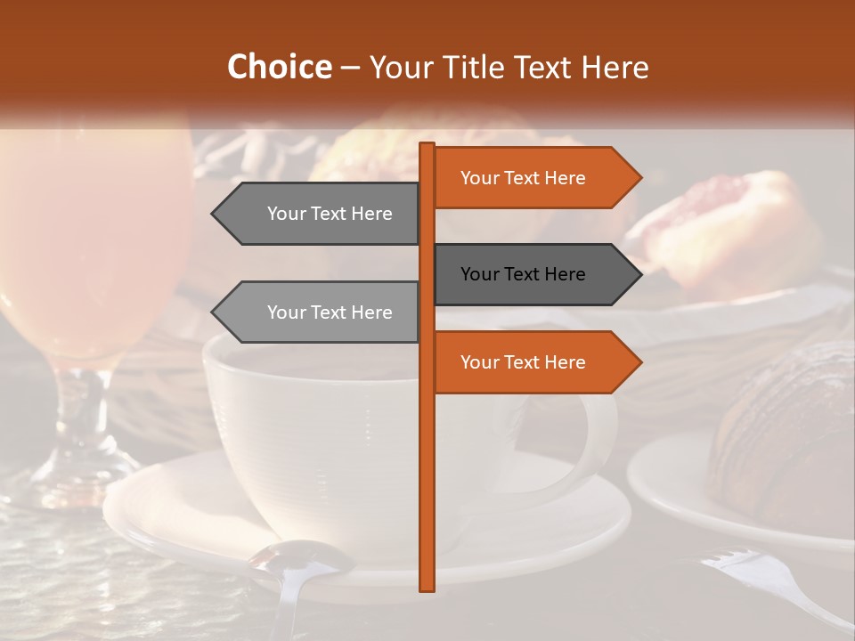 Peanut Calorie Cheese PowerPoint Template