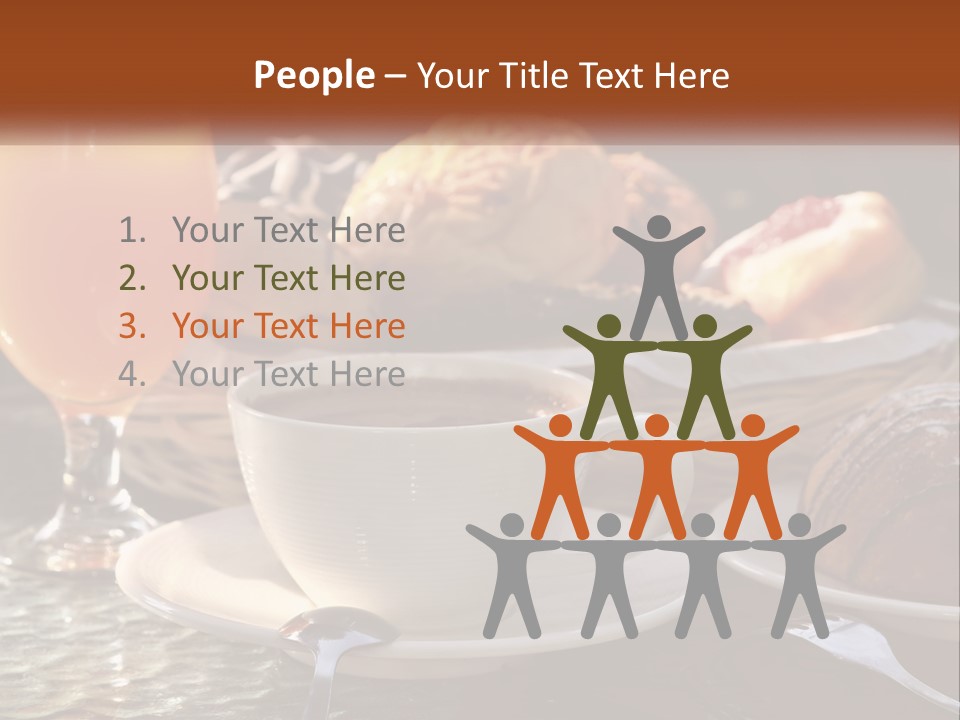 Peanut Calorie Cheese PowerPoint Template