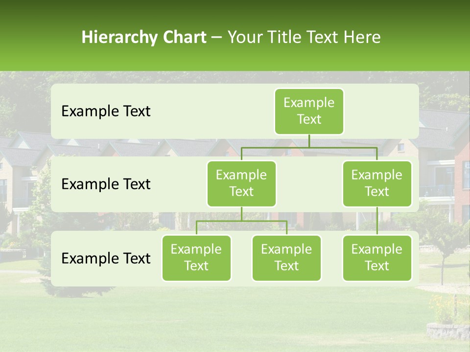 Real Outside Apartment PowerPoint Template