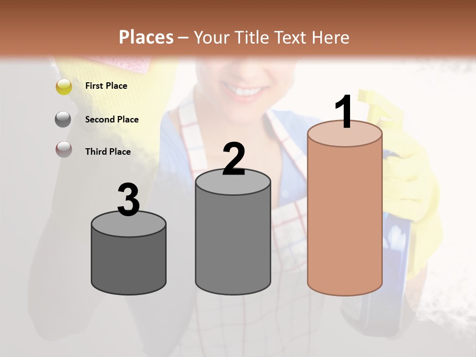 Service Adult Housework PowerPoint Template