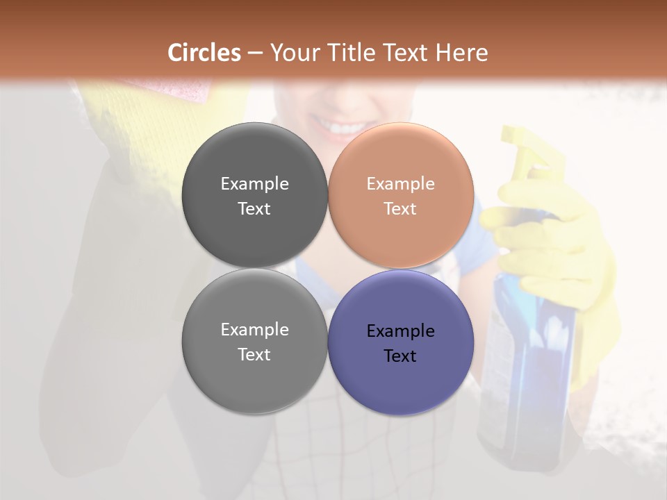 Service Adult Housework PowerPoint Template