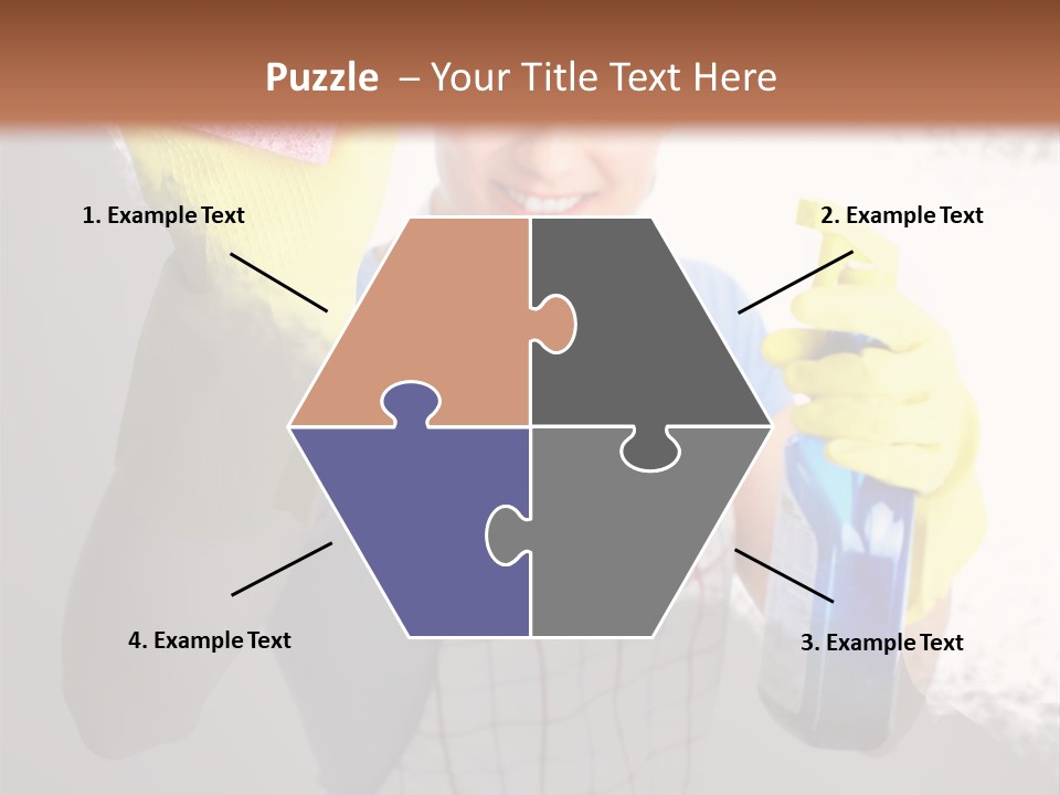 Service Adult Housework PowerPoint Template